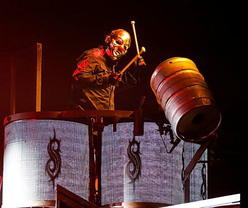 JOHN WOODS / WINNIPEG FREE PRESS
Slipknot performs at a downtown arena in Winnipeg Monday, April 11, 2022.

Re: wasney