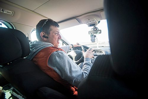 MIKAELA MACKENZIE / WINNIPEG FREE PRESS

Alexander Leontiev drives around in Wrzesnia on Tuesday, April 12, 2022. For Melissa story.
Winnipeg Free Press 2022.