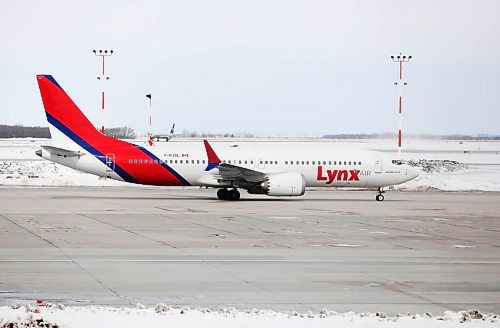 RUTH BONNEVILLE / WINNIPEG FREE PRESS

BIZ - Lynx Air

 Lynx Air, Canadas new ultra-affordable airline, celebrated its first flight to and from Winnipeg Richardson International Airport Tuesday.  


April 19h,  2022
