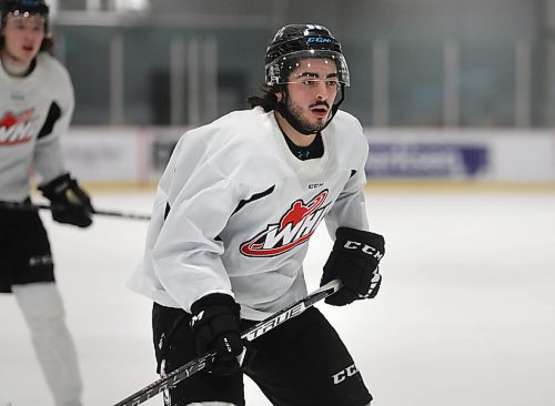 RUTH BONNEVILLE / WINNIPEG FREE PRESS

SPORTS - Ice practice

WHL player #23, Matt Savoie practices with his teammates at  Rink Training Centre Wednesday.


See Sawatzky story. 





April 20th,  2022
