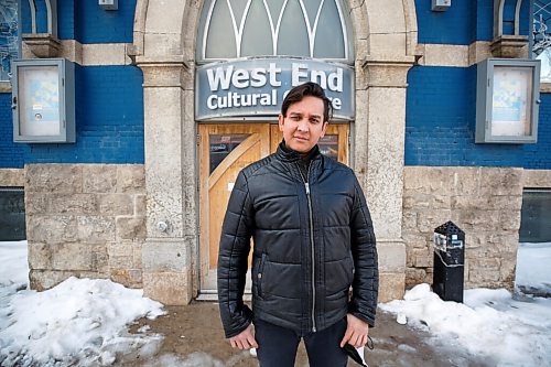 MIKE DEAL / WINNIPEG FREE PRESS
Jorge Requena Ramos, artistic director at the West End Cultural Centre.
See Malak Abas story
220420 - Wednesday, April 20, 2022.