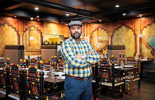 JESSICA LEE / WINNIPEG FREE PRESS

Jehangir Khan, owner of Barbeque Hut, Winnipegs first Pakistani restaurant, is photographed on April 22, 2022.

Reporter: Dave