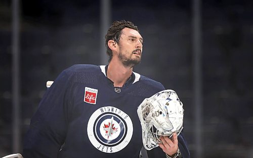 RUTH BONNEVILLE / WINNIPEG FREE PRESS

Sports - Jets Practice

Winnipeg Jets goalie. #37 CONNOR HELLEBUYCK, at practice with teammates at Canada Life Centre Tuesday.


April 26th,  2022
