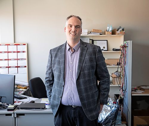 JESSICA LEE / WINNIPEG FREE PRESS
Darcy Cook, former co-owner and now general manager of JCA Technologies, is photographed at the JCA office on May 4, 2022.
Reporter: Martin Cash