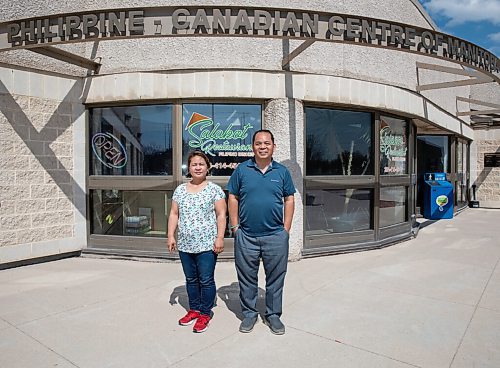 JESSICA LEE / WINNIPEG FREE PRESS

Philippine Canadian Centre of Manitoba president Virgie Gayot (left) and Philippine Canadian Centre of Manitoba chair of events and programs Dante Aviso pose for a photo at the PCCM on May 6, 2022.

Reporter: Malak Abas


