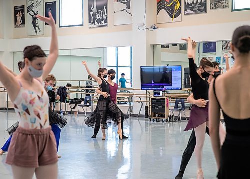 JESSICA LEE / WINNIPEG FREE PRESS

Royal Winnipeg Ballet dancers are photographed during a rehearsal for Cinderella on May 6, 2022.

Reporter: Jen Zoratti

