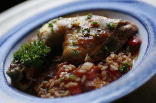 September 18, 2010 - 100918  - Arroz Con Pollo (Chicken with Rice) for food front. John Woods / Winnipeg Free Press