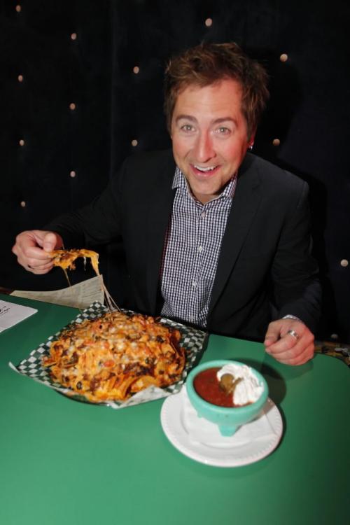 BORIS.MINKEVICH@FREEPRESS.MB.CA  100922 BORIS MINKEVICH / WINNIPEG FREE PRESS International Day of the Nacho. Nachos at Don Padro's. Jay Oliver from CLEAR-FM poses for a photo.