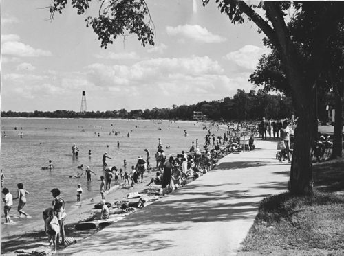 Winnipeg Beach. July 14 1962. Winnipeg Free Press photo.