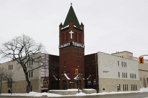 November 28, 2010 - 101128  - Calvary Temple at 400 Hargrave. Photographed on Sunday, November 28, 2011 for an upcoming feature.    John Woods / Winnipeg Free Press