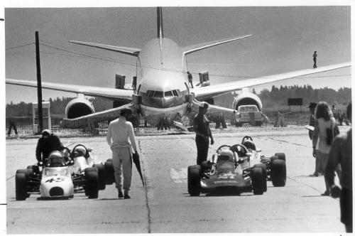 gimli glider - an air canada boeing 767 landed on and old unsed runway at gimli manitoba on july 23, 1983.  The runway was used as a drag strip and race car track.  Wayne Glowacki / Winnipeg Free Press