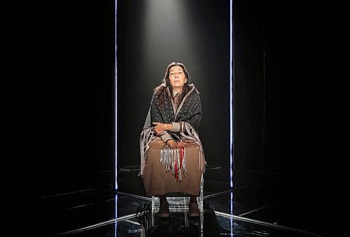 JESSICA LEE / WINNIPEG FREE PRESS

Tracey Nepinak plays the grandmother in Prairie Theatre Exchange&#x2019;s latest production, The War Being Waged, which is the PTE&#x2019;s first live show since the pandemic started.

The War Being Waged is written by Darla Contois, and directed by Thomas Morgan Jones. The set and lighting design is by Andy Moro.

Reporter: Eva








