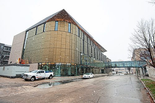 Mike Sudoma / Winnipeg Free Press
The exterior of the Red River Polytech&#x2019;s new Innovation Centre.
November 10, 2021