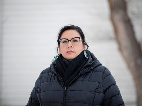JESSICA LEE / WINNIPEG FREE PRESS

Katherine Legrange, director of the 60&#x2019;s Scoop Legacy of Canada, started looking for her biological family in 1990. She is one of thousands of Indigenous children in Canada who were part of the sixties scoop, the mass removal of Indigenous children from their families from the late 1950s to the early 1980s. She poses for a photograph near her home in Winnipeg on November 26, 2021.

Reporter: Shelley















