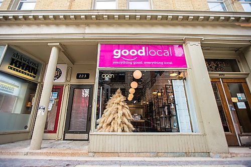 MIKAELA MACKENZIE / WINNIPEG FREE PRESS

The new GoodLocal storefront in the Exchange District in Winnipeg on Tuesday, Nov. 30, 2021. For Gabby story.
Winnipeg Free Press 2021.