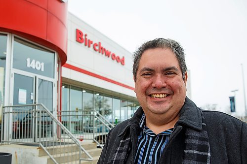 MIKE DEAL / WINNIPEG FREE PRESS
Kyle Mason at Birchwood Honda Regent, 1401 Regent Avenue West where there is one of the drop-off bins for his toy drive.
Kyle Mason is a lifelong North End resident who has hosted a North End Christmas party for nearly a decade. COVID has prevented him from holding an in-person event, so he has instead organized a toy drive. After growing up in a single parent home, he knows the pain of waking up without presents on Christmas. He has made it his mission to get 900 toys in the hands of children this year.
211130 - Tuesday, November 30, 2021.