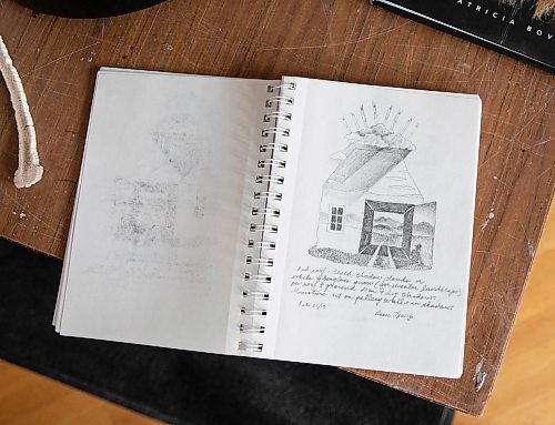 JESSICA LEE / WINNIPEG FREE PRESS

Winnipeg mixed media artist Don Proch&#x2019;s sketchbook is photographed in his studio on December 1, 2021.

Reporter: Eva











