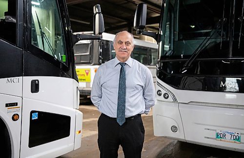 JESSICA LEE / WINNIPEG FREE PRESS

John Fehr, General Manager of Beaver Bus Lines, poses for a portrait on December 13, 2021 at company headquarters.

Reporter: Gabby










