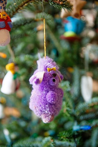 MIKE DEAL / WINNIPEG FREE PRESS
Cameron Fay's favourite Christmas ornament is one that his grandma knitted when he was around five years old.
See Jen Zoratti story
211215 - Wednesday, December 15, 2021.