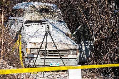 MIKAELA MACKENZIE / WINNIPEG FREE PRESS

Police investigate a scene where human remains were found in Oakville, Manitoba on Wednesday, Dec. 22, 2021. For Chris Kitching story.
Winnipeg Free Press 2021.