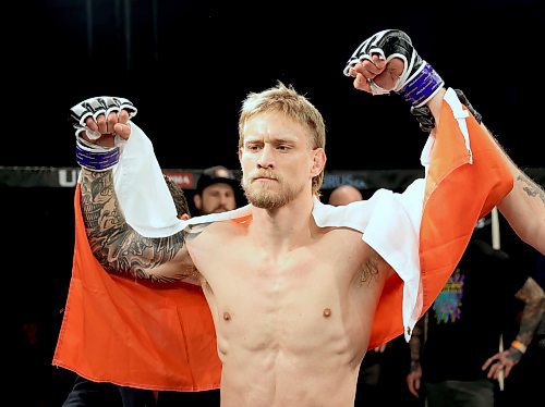 Mike Kennedy photo

Winnipegger Mariusz Ksiazkiewicz knocked out Sherwood Park, Alta.&#x2019;s Graham Park last weekend at Unified MMA 42 in Enoch, Alta., for the promotion&#x2019;s super-middleweight championship.

Winnipeg Free Press - 2021


