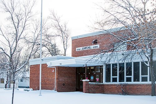 MIKAELA MACKENZIE / WINNIPEG FREE PRESS

J.B. Mitchell School, where Megan Wolff taught nursery and kindergarten, in Winnipeg on Wednesday, Dec. 29, 2021. For Maggie story.
Winnipeg Free Press 2021.