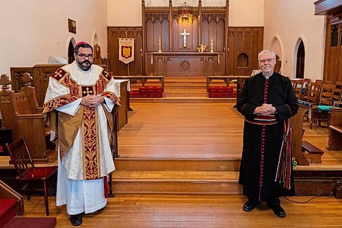 St. Matthew's Cathedral Dean Don Bernhardt. (Chelsea Kemp/The Brandon Sun)