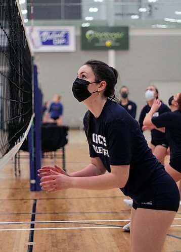 Brandonite Marly Pellerin transferred to Brandon University from UBC for the upcoming semester and is training with the Bobcats women's volleyball team. (Thomas Friesen/The Brandon Sun)