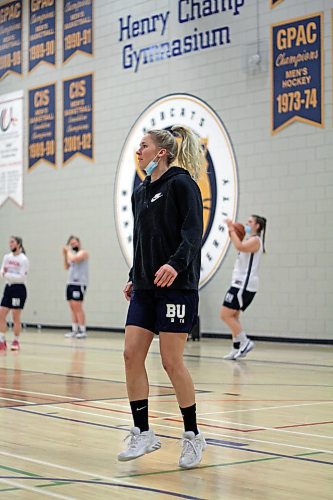 Reetta Tulkki hit 12 three-pointers in two games to close her first semester of Canada West women's basketball action. Bobcats women's coach James Bambury is looking to the Finnish guard for an offensive spark this weekend. (Thomas Friesen/The Brandon Sun)