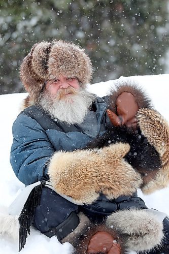 RUTH BONNEVILLE / WINNIPEG FREE PRESS

INTERSECTION - Fred Mitts

Intersection piece on Fred Mitts, a hobby biz  Fred Foster started some five years ago, after tinkering around, teaching himself to sew mitts and gloves using upscaled material such as old fur coats, old hides ... his bear-fur mitts are even fashioned out of an old bear-skin rug. 

Fred retired from his job as a plumber last year, but when he was working he found it therapeutic at night to come home and sew mitts.  Everybody told him he should be marketing his talents but it took him 16 years to give it a try; his mitts - all handsewn, he eschews a sewing machine even for liners - were an instant hit @ markets.

Photos of him,  a bit of a Grizzly Adams-type, working in his shop, outside showing off his wares, hand-sewn fur hat, with a pair of his fur mitts and inventory he has on display in his basement of completed projects - some super colourful dyed leather mitts (again, he uses recycled material almost exclusively 


See Dave Sanderson, Sat Jan 22 Intersection feature.

Jan 18th,  20227