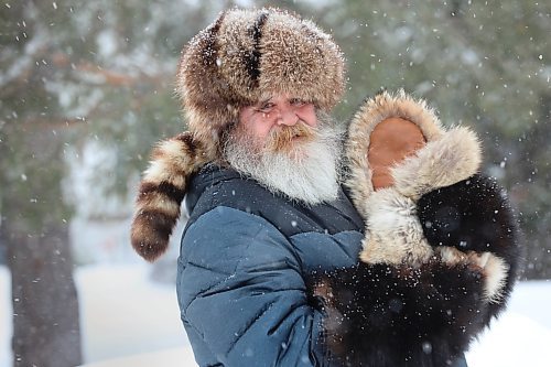 RUTH BONNEVILLE / WINNIPEG FREE PRESS

INTERSECTION - Fred Mitts

Intersection piece on Fred Mitts, a hobby biz  Fred Foster started some five years ago, after tinkering around, teaching himself to sew mitts and gloves using upscaled material such as old fur coats, old hides ... his bear-fur mitts are even fashioned out of an old bear-skin rug. 

Fred retired from his job as a plumber last year, but when he was working he found it therapeutic at night to come home and sew mitts.  Everybody told him he should be marketing his talents but it took him 16 years to give it a try; his mitts - all handsewn, he eschews a sewing machine even for liners - were an instant hit @ markets.

Photos of him,  a bit of a Grizzly Adams-type, working in his shop, outside showing off his wares, hand-sewn fur hat, with a pair of his fur mitts and inventory he has on display in his basement of completed projects - some super colourful dyed leather mitts (again, he uses recycled material almost exclusively 


See Dave Sanderson, Sat Jan 22 Intersection feature.

Jan 18th,  20227