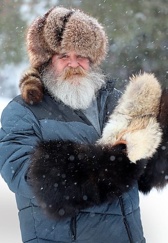 RUTH BONNEVILLE / WINNIPEG FREE PRESS

INTERSECTION - Fred Mitts

Intersection piece on Fred Mitts, a hobby biz  Fred Foster started some five years ago, after tinkering around, teaching himself to sew mitts and gloves using upscaled material such as old fur coats, old hides ... his bear-fur mitts are even fashioned out of an old bear-skin rug. 

Fred retired from his job as a plumber last year, but when he was working he found it therapeutic at night to come home and sew mitts.  Everybody told him he should be marketing his talents but it took him 16 years to give it a try; his mitts - all handsewn, he eschews a sewing machine even for liners - were an instant hit @ markets.

Photos of him,  a bit of a Grizzly Adams-type, working in his shop, outside showing off his wares, hand-sewn fur hat, with a pair of his fur mitts and inventory he has on display in his basement of completed projects - some super colourful dyed leather mitts (again, he uses recycled material almost exclusively 


See Dave Sanderson, Sat Jan 22 Intersection feature.

Jan 18th,  20227