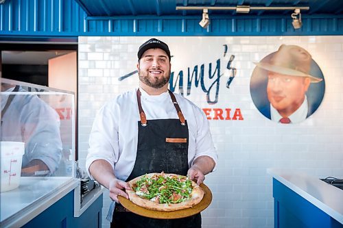 MIKAELA MACKENZIE / WINNIPEG FREE PRESS



Owner Thomas Schneider poses with a Tommy's Special (spicy honey) pizza at Tommy's Pizzeria in Winnipeg on Tuesday, March 10, 2020. 

Winnipeg Free Press 2019.
