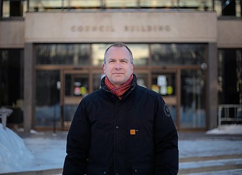 JESSICA LEE / WINNIPEG FREE PRESS

Shaun Loney poses for a portrait near City Hall on January 28, 2022.

Reporter: Joyanne





