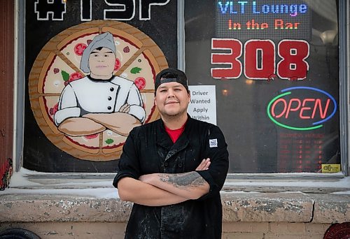 JESSICA LEE / WINNIPEG FREE PRESS

Jack Colombe, co-owner of Thompson-Style Pizza, poses for a photo on January 28, 2022.

Reporter: Dave




