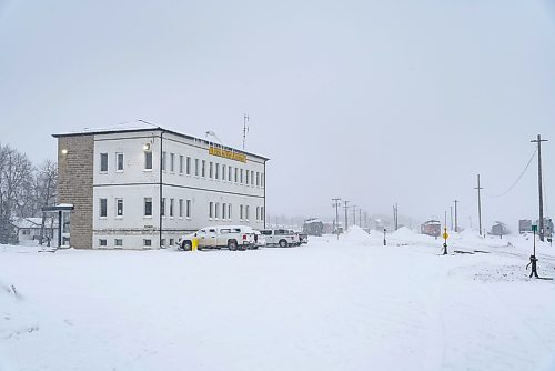 ANDRE BRANDT / WINNIPEG FREE PRESS

The operational headquarters of the Hudson Bay Railway in The Pas.

January 31, 2021