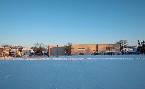 JESSICA LEE / WINNIPEG FREE PRESS

520 Magnus Avenue, the site of a grisly murder back in 1913 is now a school yard. It is photographed on February 2, 2022.

Reporter: Book excerpt




