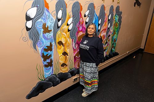 Brandon Bear Clan Women&#x573; Council chairperson Diedre Gregory poses for a photo at Brandon University on Friday, Dec. 10. (Chelsea Kemp/The Brandon Sun)