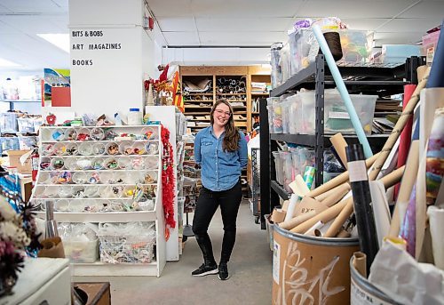 JESSICA LEE / WINNIPEG FREE PRESS

Helga Jackobson, executive director of Arts Junktion, is photographed at the Arts Junktion headquarters in the Exchange District on February 10, 2022.

Reporter: Brenda








