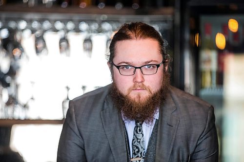 MIKAELA MACKENZIE / WINNIPEG FREE PRESS

Willows Christopher, co-owner of Shrugging Doctor Beverage Company, poses for a portrait in their tasting room in Winnipeg on Wednesday, Feb. 16, 2022. Shrugging Doctor is in major debt due to the pandemic, and Willows has personally financed the company.  For Gabby story.
Winnipeg Free Press 2022.