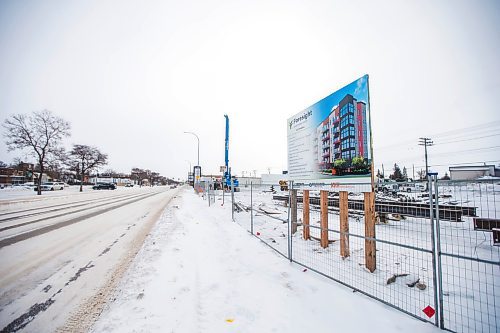 MIKAELA MACKENZIE / WINNIPEG FREE PRESS

Construction at 1125 Pembina Highway in Winnipeg on Friday, Feb. 18, 2022. For --- story.
Winnipeg Free Press 2022.