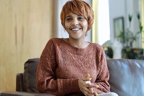 RUTH BONNEVILLE / WINNIPEG FREE PRESS

READER BRIDGE

Portrait of a House of Peace resident. Yorsalie, Kidane, a refuge from Eretria, who left persecution and came to Canada to be free to speak out against slavery. 

House of Peace at 211 Edmonton Street for a Reader Bridge, a home for newcomers and survivors of domestic abuse. They're currently trying to raise funds to purchase their building.


Malak Abas
 
Feb 23rd, 2022