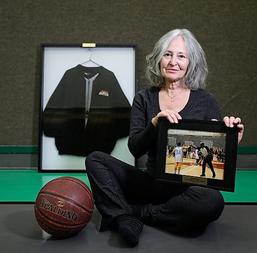 RUTH BONNEVILLE / WINNIPEG FREE PRESS

SPORTS - bhm series

Portrait of Ingrid Price (widow of David Price), with a his framed ref uniform and photo taken at  Lord Roberts Community Centre.

Feature on David Price, a beloved local basketball ref who passed away in 2018, in my BHM series. Lord Roberts CC named their gymnasium after David and have his ref uniform framed. 

Taylor Allen story. 
 
Feb 24th, 2022