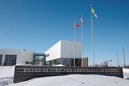 25022022
The Brandon Fire &amp; Emergency Services building on 19th Street in Brandon. (Tim Smith/The Brandon Sun)