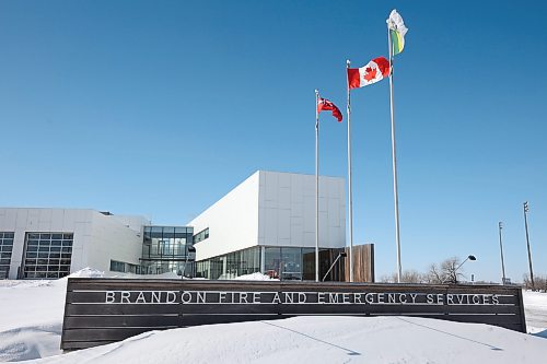 25022022
The Brandon Fire &amp; Emergency Services building on 19th Street in Brandon. (Tim Smith/The Brandon Sun)