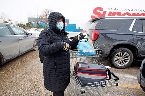 MIKE DEAL / WINNIPEG FREE PRESS
In the Superstore parking lot, shopper, Karen Guevarra, talks about wether she will still wear a mask after the mandate is lifted.
With one week to go until the mask mandate is dropped, have store customers become lax with mask use?
See Chris Kitching story
220308 - Tuesday, March 08, 2022.