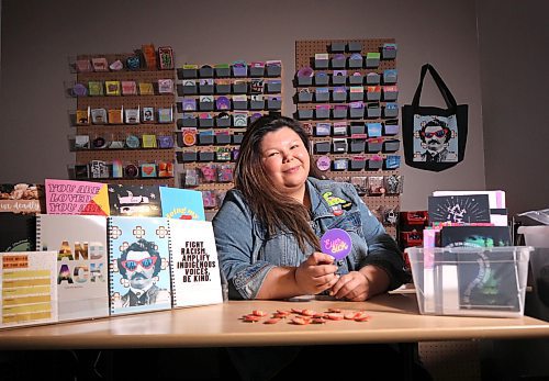 RUTH BONNEVILLE / WINNIPEG FREE PRESS

LOCAL - Nativelovenotes Forever Sick

Reader Bridge
 
Nativelovenotes, a company that makes stickers and other merchandise with designs centred around Indigenous life, will be opening a storefront in May. Amy Jackson founded the business online and dropped out of university to become a full-time entrepreneur. The response to her merchandise has been extraordinary, she says, and the often lighthearted, sometimes poignant designs have struck a chord, not only in Canada, but with Indigenous cultures in places like New Zealand and Alaska.
 
 
Cody Sellar
Reporter |

March 11th,  2022
