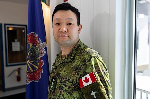 Canadian Armed Forces Captain David (Euikyun) Chang has recently begun his chaplaincy at CFB Shilo.(Chelsea Kemp/The Brandon Sun)