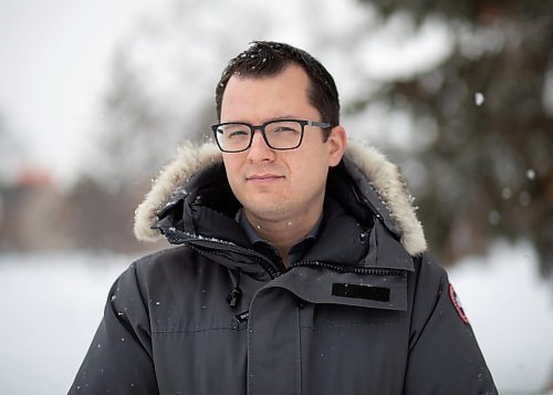 JESSICA LEE / WINNIPEG FREE PRESS

Nick Krawetz of the Ukrainian-Canadian congress&#x2019; Manitoba arm poses for a photo on March 14, 2022 at the Legislative Building.

Reporter: Joyanne


