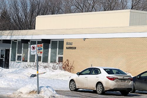 An exterior shot of &#xc9;cole Harrison on Wednesday afternoon in Brandon. The French immersion school has been contending with a rodent infestation since December 2021. (Kyle Darbyson/The Brandon Sun)